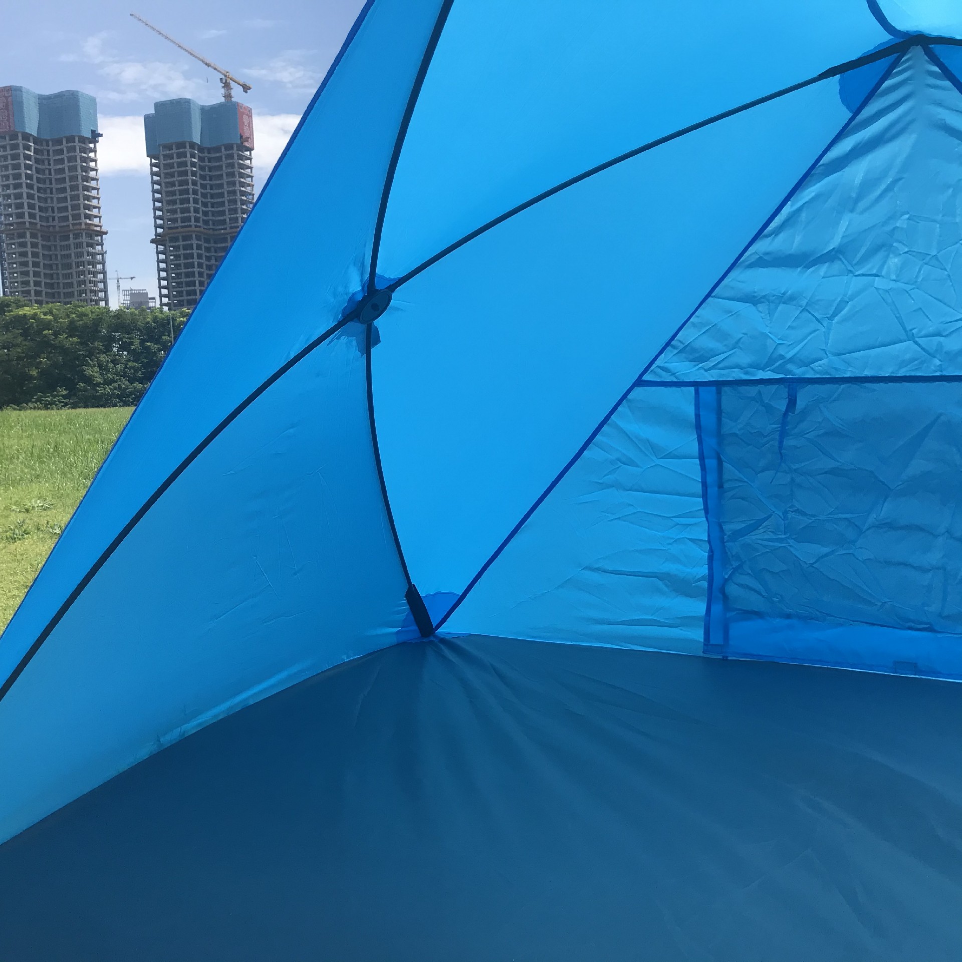 SL-CT-1155 /New Style quick set Pop up beach shelter HUB sun block tent