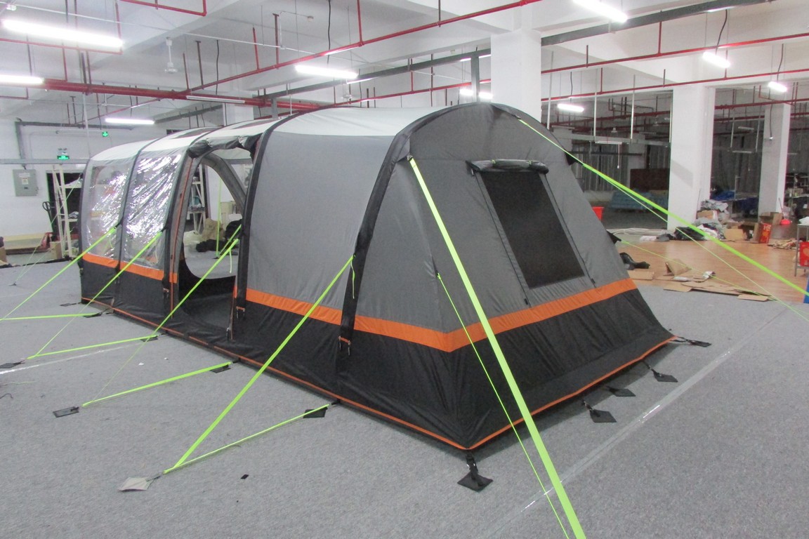 Inflatable awning tent big family air tent