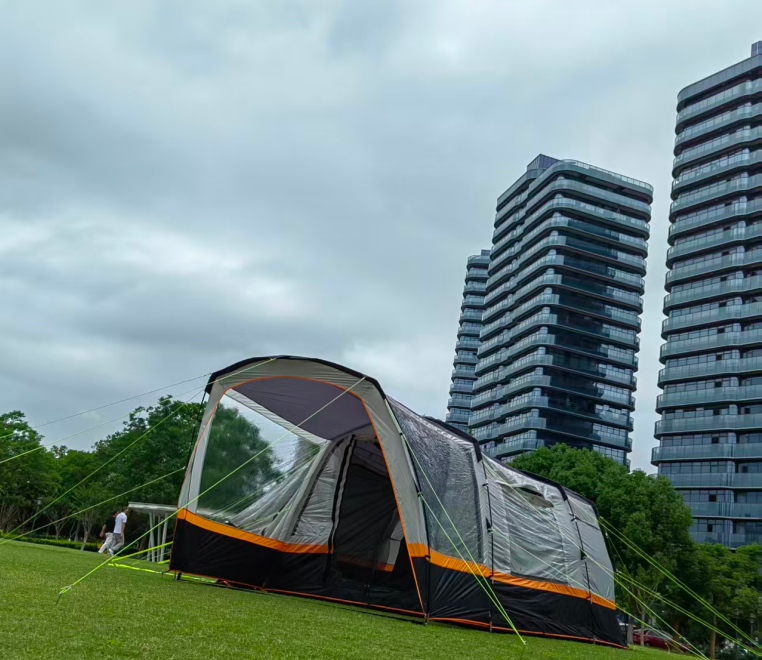 Drive away awning new style 4person with big living room