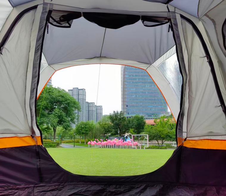 Drive away awning new style 4person with big living room
