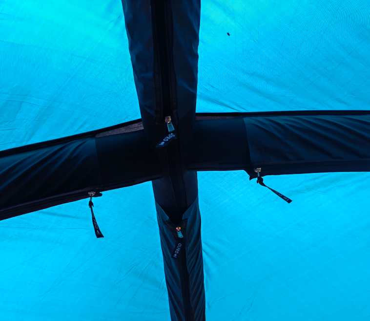 snug cross inflatable tent