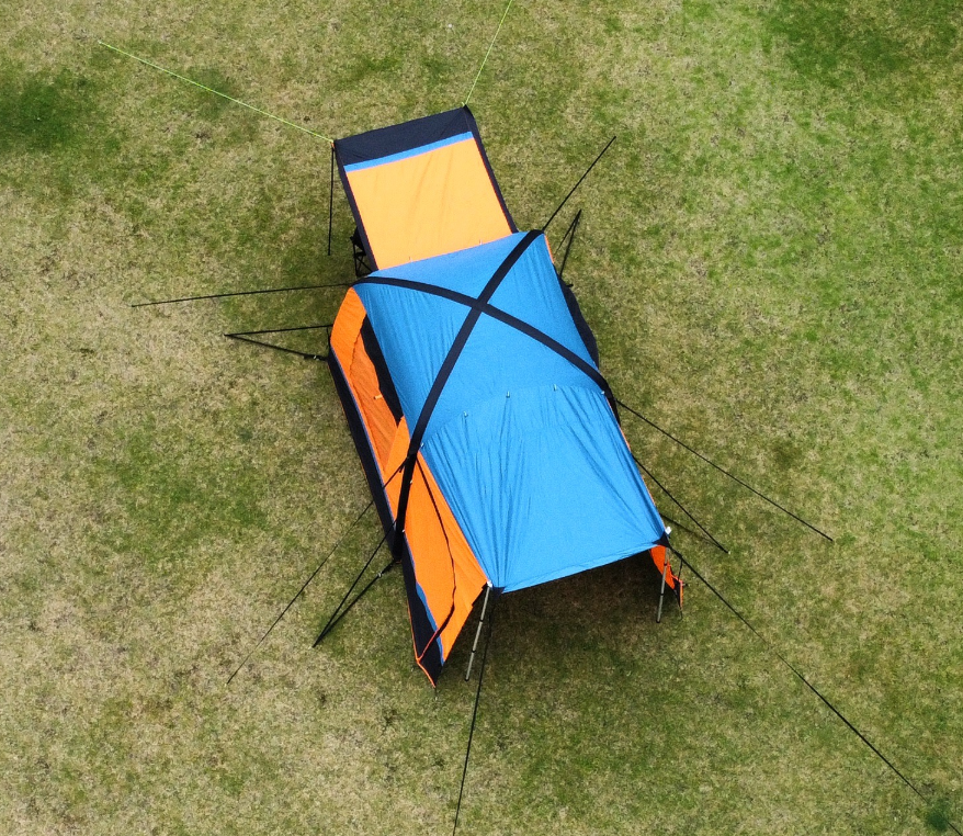 snug cross inflatable tent