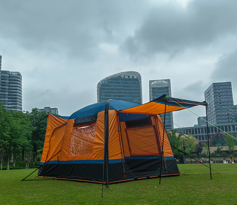 snug cross inflatable tent