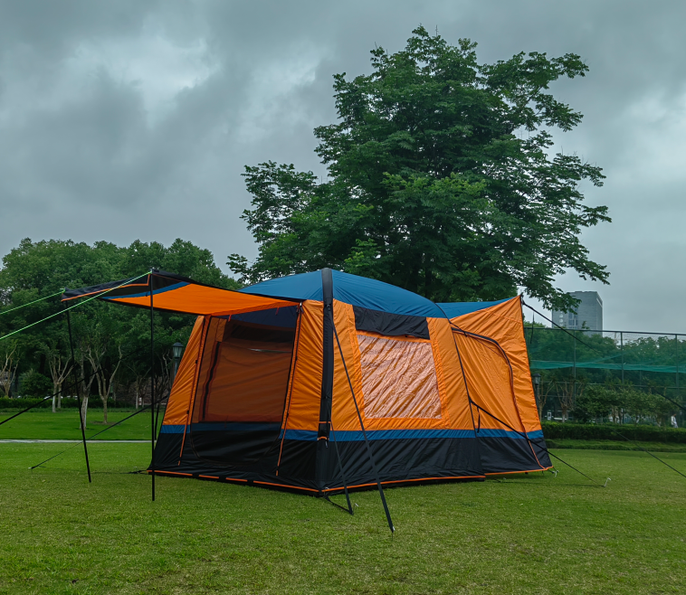 snug cross inflatable tent
