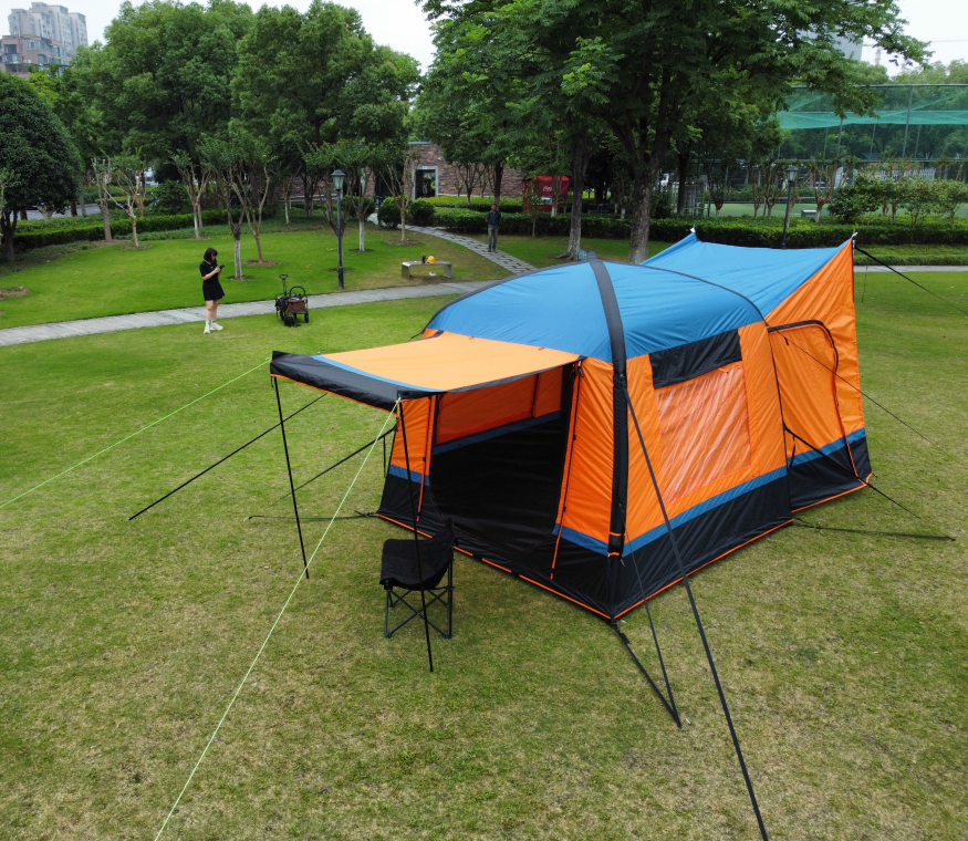 snug cross inflatable tent