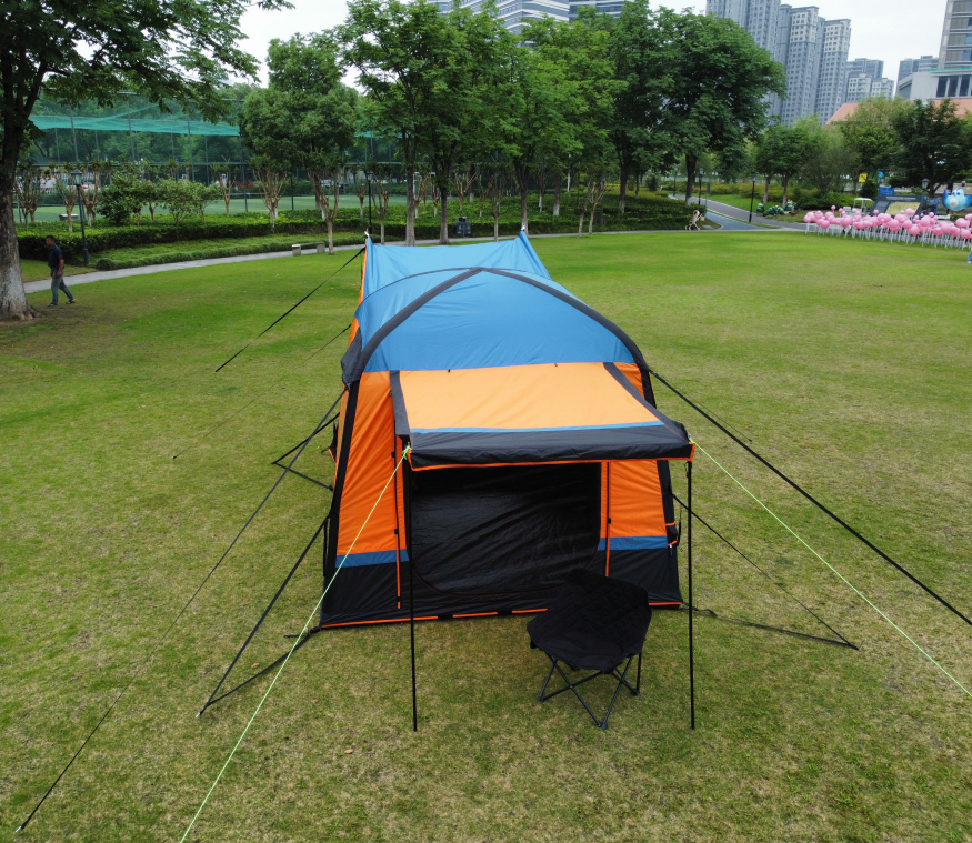snug cross inflatable tent