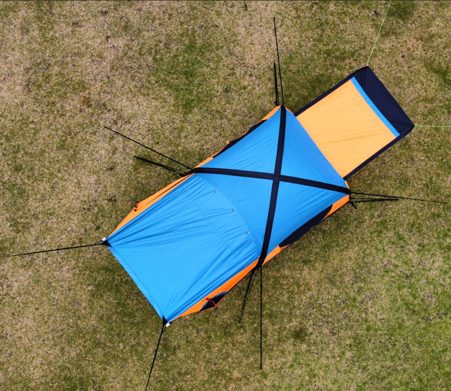 snug cross inflatable tent